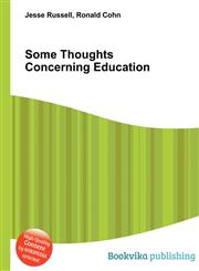 Some Thoughts Concerning Education,5510547243,9785510547245