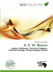 A. E. W. Mason,6137197719,9786137197714