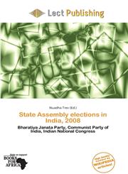 State Assembly elections in India, 2008,6138248538,9786138248538