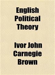 English Political Theory,1152651609,9781152651609