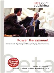 Power Harassment,6130985428,9786130985424