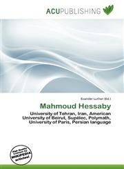 Mahmoud Hessaby,6136567245,9786136567242