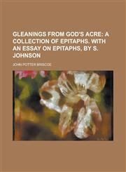 Gleanings from God's acre,1230136738,9781230136738