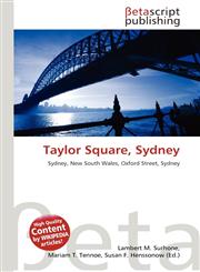Taylor Square, Sydney,6137628809,9786137628805