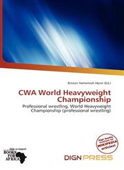 CWA World Heavyweight Championship,6138047435,9786138047438