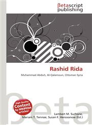 Rashid Rida,6134472557,9786134472555