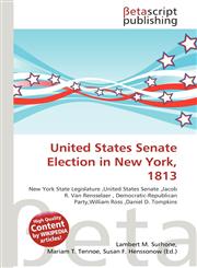 United States Senate Election in New York, 1813,6136243318,9786136243313