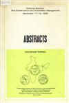 Abstracts : Voluntary Papers - National Seminar Soil Conservation and Watershed Management, Vigyan Bhawan, New Delhi, Sep. 17-18, 1985