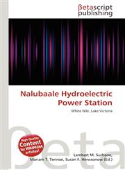 Nalubaale Hydroelectric Power Station,6133481331,9786133481336