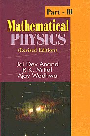 Mathematical Physics Part 3,8124108129,9788124108123