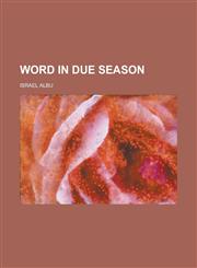 Word in Due Season,1150436611,9781150436611