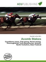 Acomb Stakes,6137000117,9786137000113
