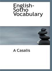 English-Sotho Vocabulary,1116434776,9781116434774