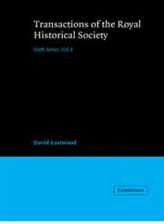 Transactions of the Royal Historical Society Volume 10: Sixth Series,0521793521,9780521793520