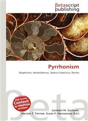 Pyrrhonism,613445348X,9786134453486