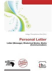 Personal Letter,6138991559,9786138991557
