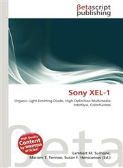 Sony XEL-1,6134504610,9786134504614