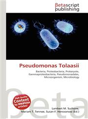 Pseudomonas Tolaasii,6137636968,9786137636961