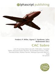 CAC Sabre,6130239572,9786130239572