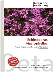 Echinodorus Macrophyllus,6134879762,9786134879767