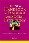 The New Handbook of Language and Social Psychology 2nd Edition,0471490962,9780471490968