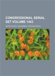 Congressional serial set Volume 1443,1154365050,9781154365054