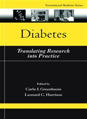 Diabetes Translating Research Into Practice,1420043714,9781420043716