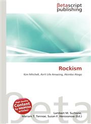 Rockism,6136487349,9786136487342