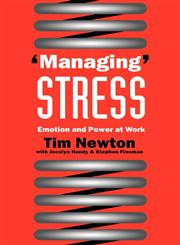 'Managing' Stress Emotion and Power at Work,0803986440,9780803986442
