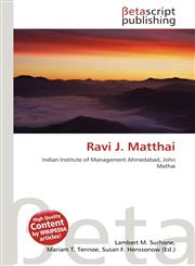 Ravi J. Matthai,6135125052,9786135125054
