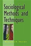 Sociological Methods and Techniques,817156710X,9788171567102