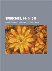 Speeches, 1644-1658,1151248096,9781151248091