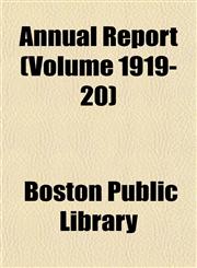 Annual Report (Volume 1919-20),1153280353,9781153280358