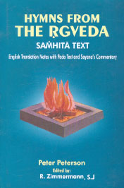 Hymns from the Rgveda Samhita Text, English Translation, Notes With Pada Text and Sayana's Commentary 1st Revised Edition,8180900614,9788180900617