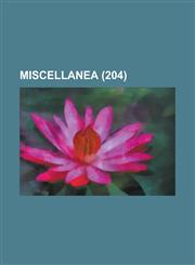 Miscellanea (Volume 14),1153033682,9781153033688