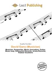 David Gans (Musician),6136663856,9786136663852