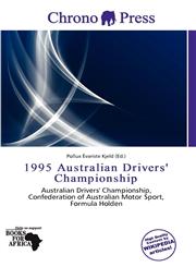 1995 Australian Drivers' Championship,6139694280,9786139694280