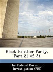 Black Panther Party, Part 21 of 34,1288515596,9781288515592
