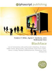 Blackface,6130080581,9786130080587
