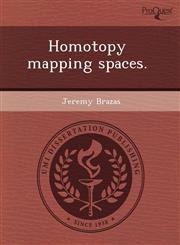 Homotopy mapping spaces.,1243755709,9781243755704