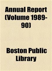 Annual Report (Volume 1989-90),1154611191,9781154611199