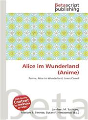 Alice im Wunderland (Anime),613445138X,9786134451383
