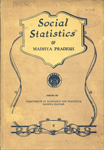 Social Statistics of Madhya Pradesh - 1954-55