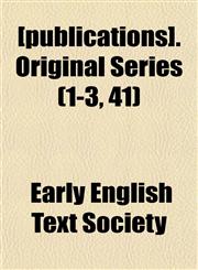 [publications]. Original Series (1-3, 41),1151438022,9781151438027