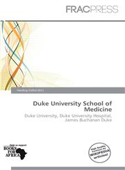 Duke University School of Medicine,6201726047,9786201726048