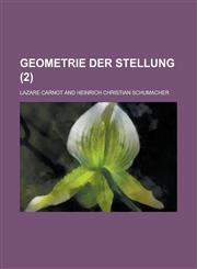 Geometrie Der Stellung (2 ),1234075571,9781234075576