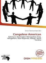 Congolese American,6200441928,9786200441928