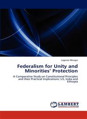 Federalism for Unity and Minorities' Protection,3848419777,9783848419777