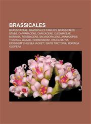 Brassicales Brassicaceae, Brassicales families, Brassicales stubs, Capparaceae, Caricaceae, Cleomaceae, Moringa, Resedaceae, Salvadoraceae,1156407737,9781156407738