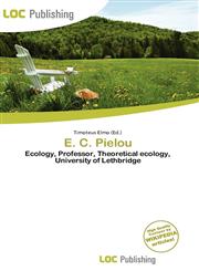 E. C. Pielou,6135715992,9786135715996